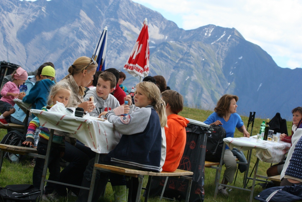 © Huisje in de Alpen